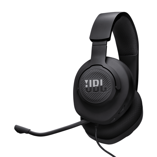 JBL Quantum 100M2 | 着脱可能マイク付有線オーバーイヤーゲーミング